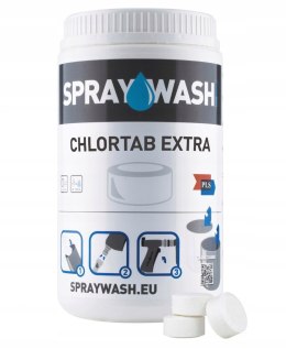 SprayWash Tabletki ChlorTab Extra Do Dezynfekcji